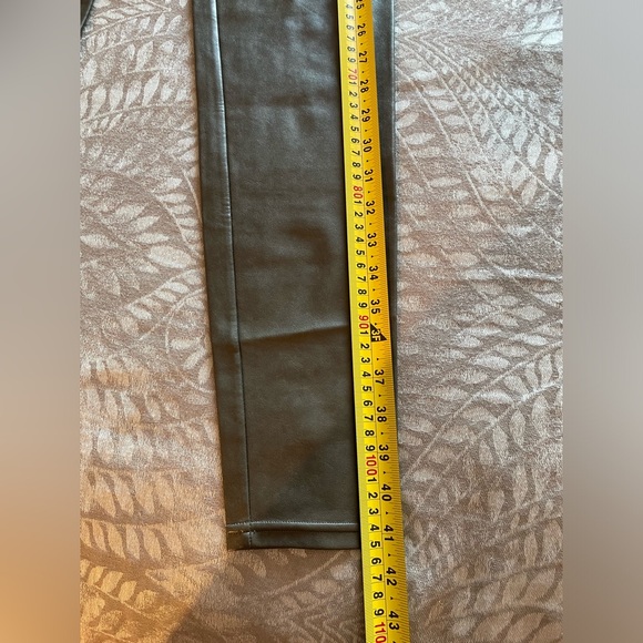 Wilfred Free Gray/Green Faux Leather Leggings - Picture 8 of 10